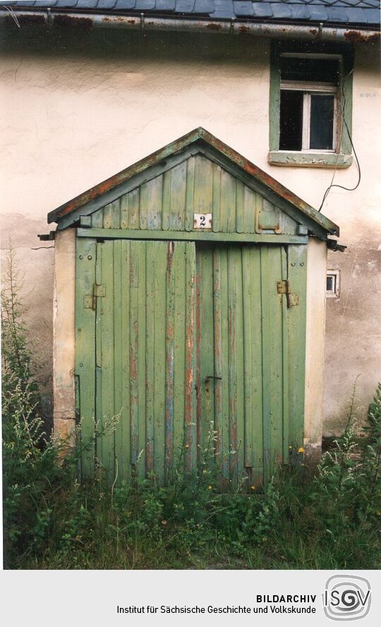 Wohn- und Stallgebäude in Großharthau, Detail