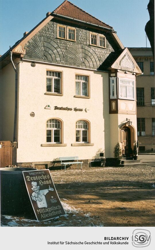 Gaststätte "Deutsches Haus" in Cunewalde