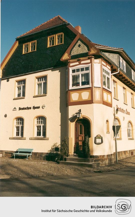 Gaststätte "Deutsches Haus" in Cunewalde