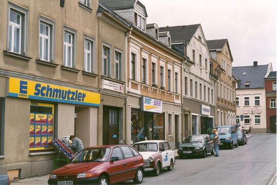 Straßenansicht in Ehrenfriedersdorf