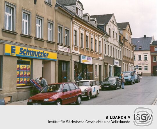 Straßenansicht in Ehrenfriedersdorf