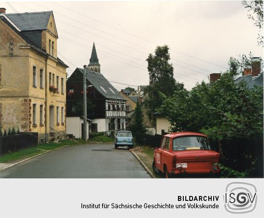 Straßenzug in Johanngeorgenstadt