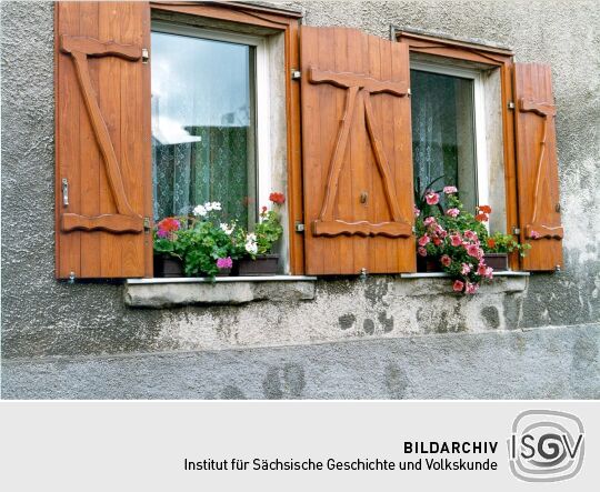 Fensterdetail in Wolkenstein