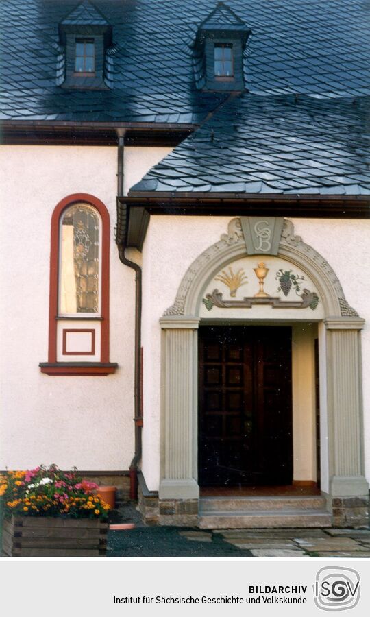 Kirche in Bärenstein, Detail