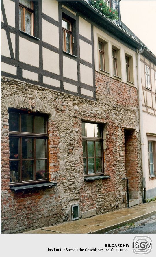 Historische Bebauung in Wolkenstein