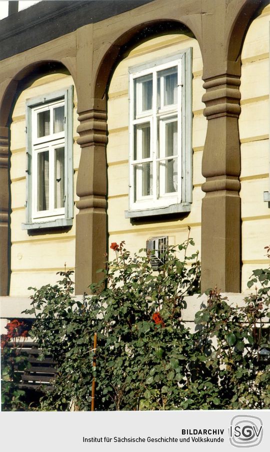 Wohnhaus in Wehrsdorf, Detail