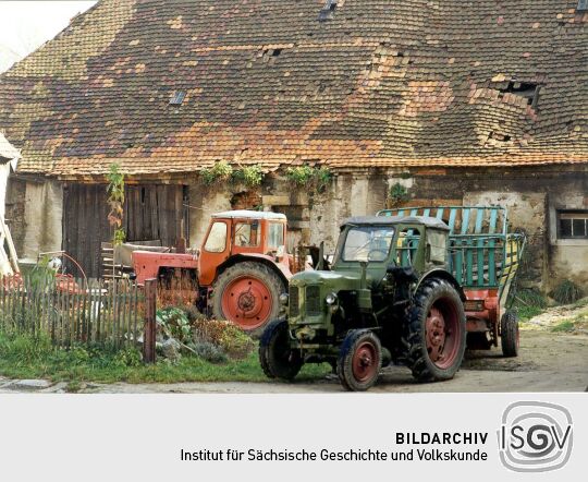 Landmaschinen in Großpostwitz
