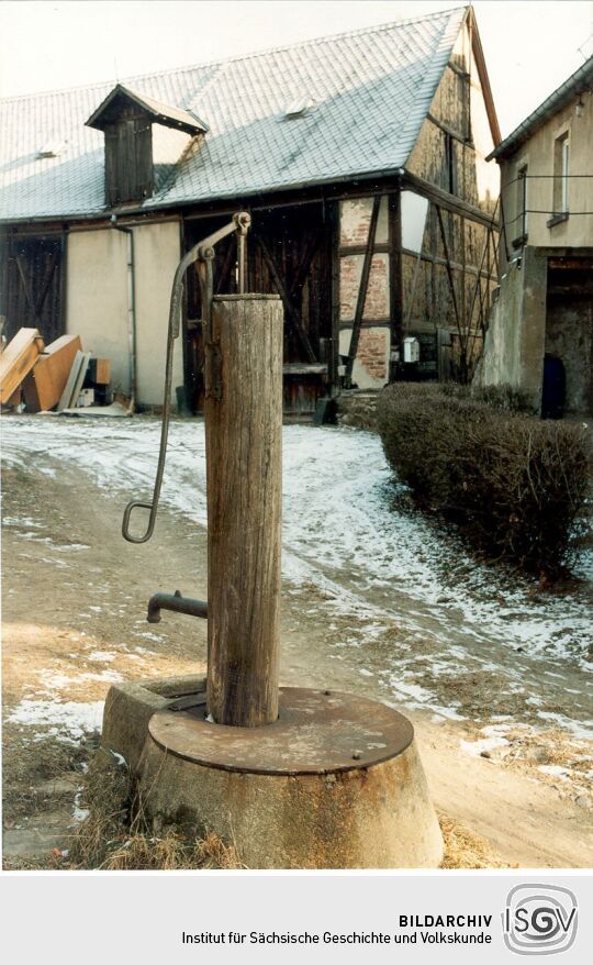 Wasserpumpe in Cunewalde