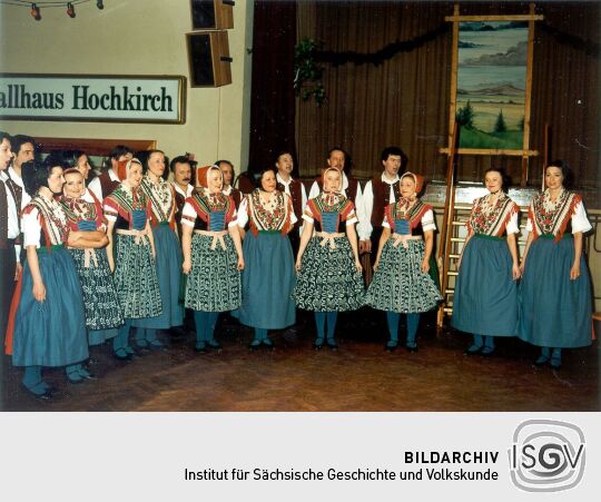 Aufführung der "Vogelhochzeit" in Hochkirch