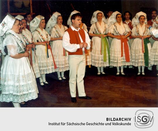 Aufführung der "Vogelhochzeit" in Hochkirch