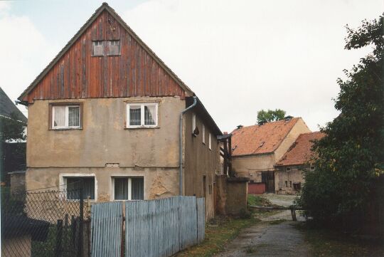 Einfahrt zum Rittergut in Weißnaußlitz