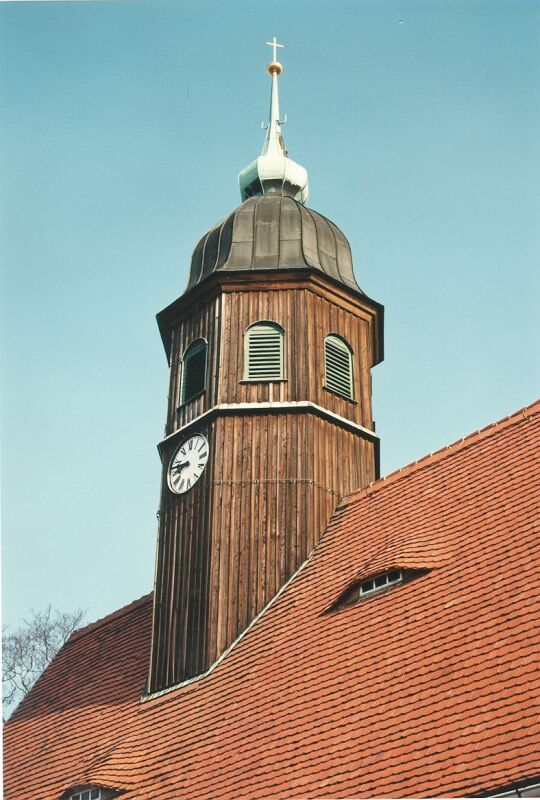 Kirchturm von Bühlau