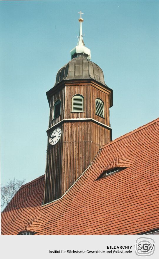 Kirchturm von Bühlau