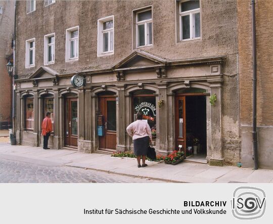 Wohn- und Geschäftsgebäude in Bischofswerda (Schiebock)