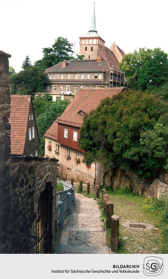 Blick in die Mühltorgasse in Bautzen