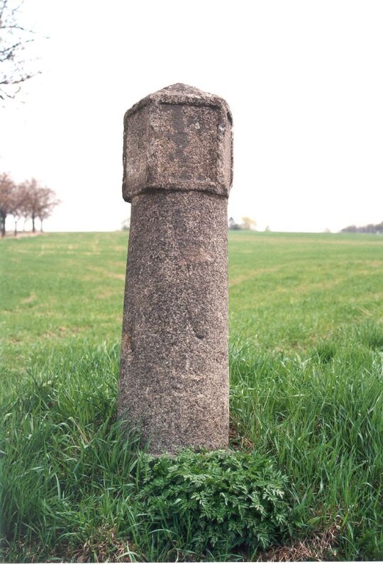 Wegesäule bei Neupottschapplitz