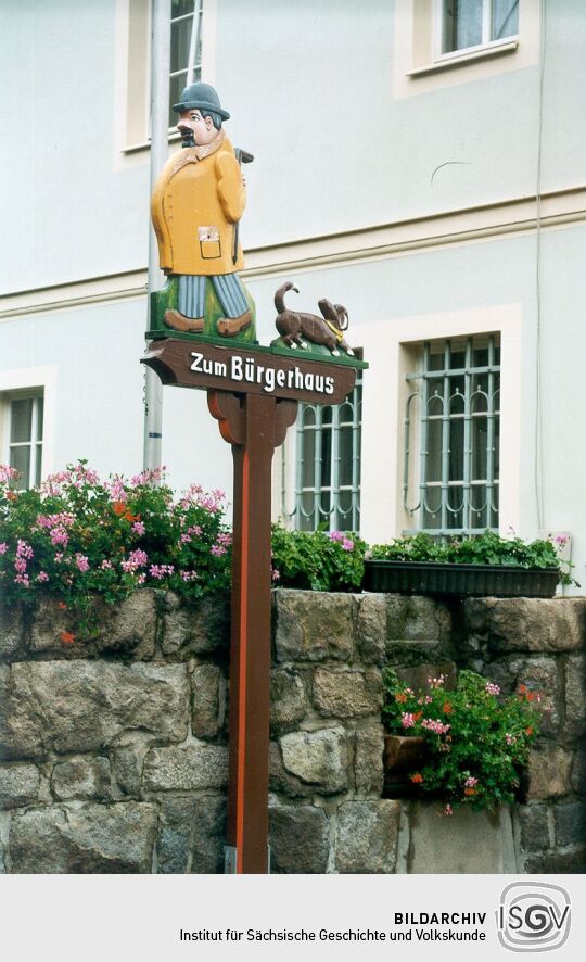 Wegweiser in Schirgiswalde