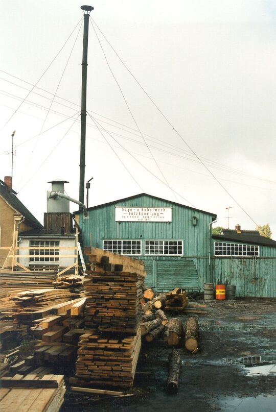 Sägewerk Hensel in Neukirch