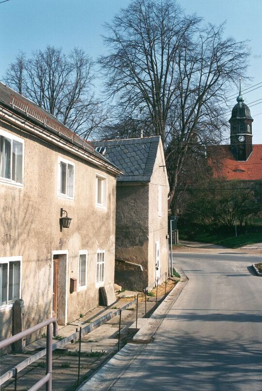 Straßenszene in Bühlau