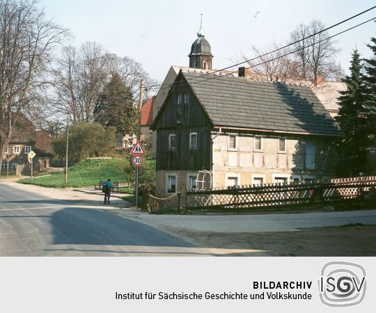 Straßenszene in Bühlau