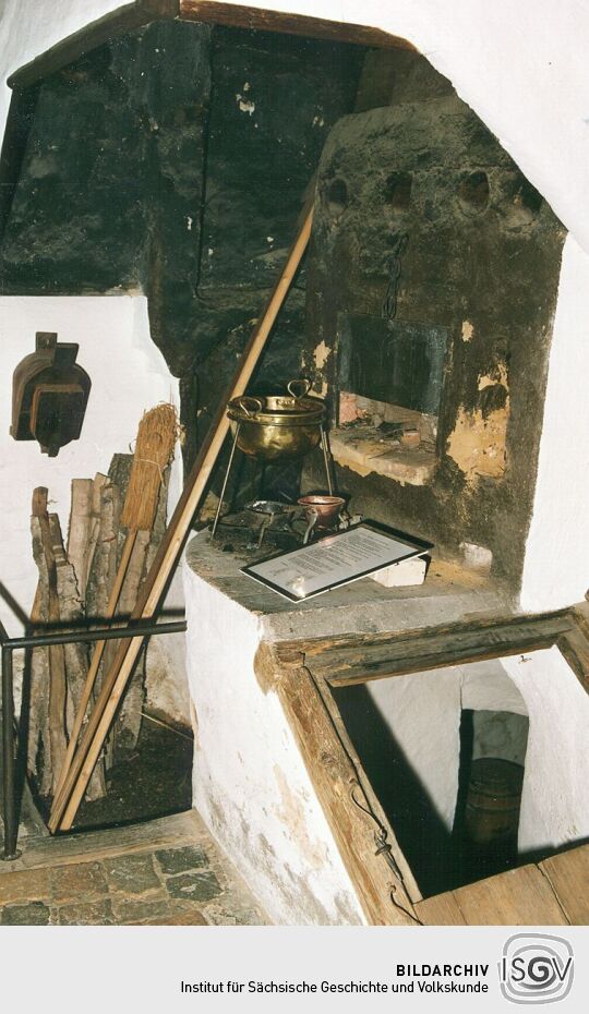 Der Herd im Museum "Alte Pfefferküchlerei" Weißenberg