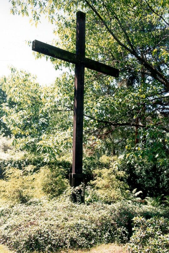 Lutherkreuz auf dem Friedhof von Königswartha