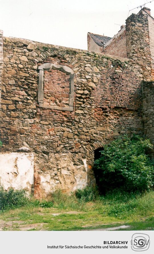 Mauer des ehemaligen Klosters in Bautzen