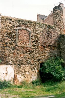 Bild: Mauer des ehemaligen Klosters in Bautzen
