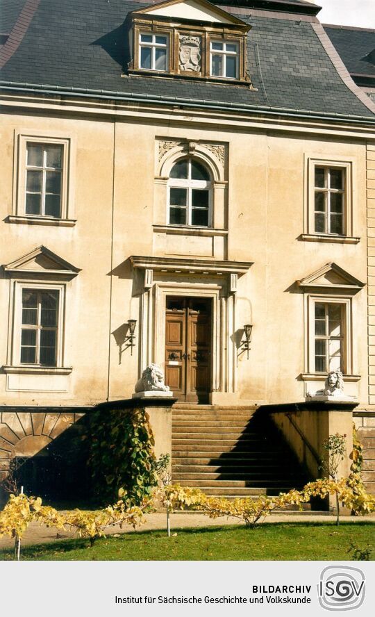 Treppenaufgang des Gaußiger Schloß