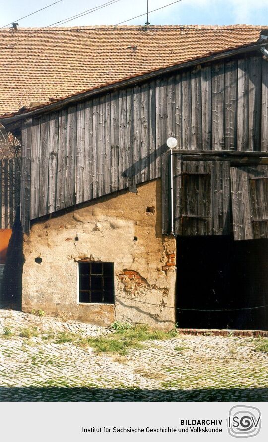 Ehemalige Gutsschmiede in Weißnaußlitz