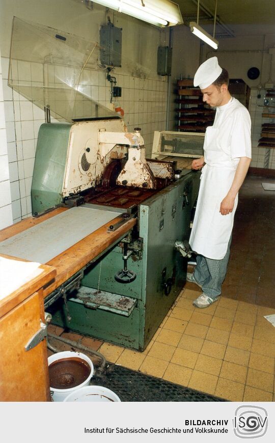 In der Pfefferküchlerei Bernhard Zeiler in Pulsnitz
