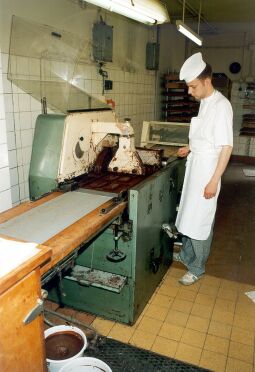 Bild: In der Pfefferküchlerei Bernhard Zeiler in Pulsnitz