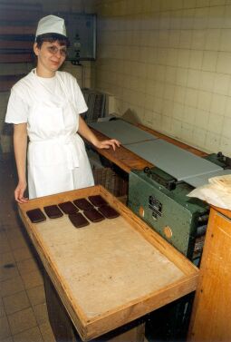 Bild: In der Pfefferküchlerei Bernhard Zeiler in Pulsnitz