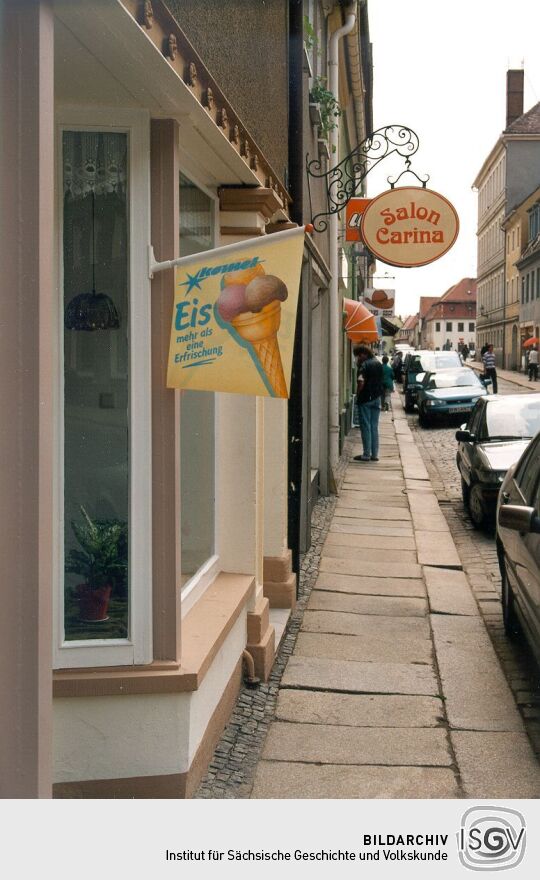Bischofswerda - Blick in Kamenzer Strasse