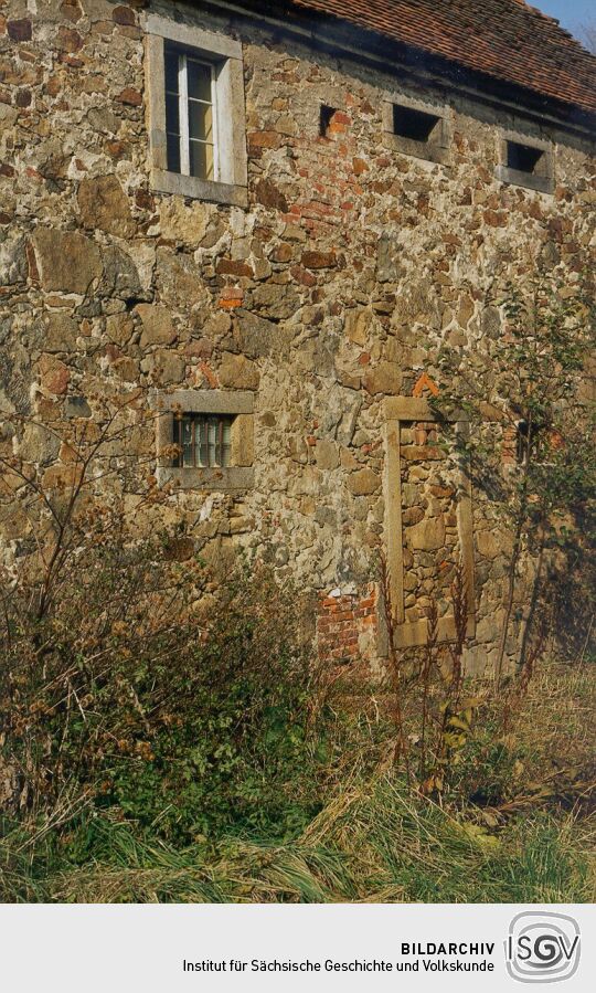 Stall in Großpostwitz, Detail