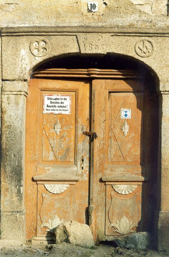 Mühle in Obergurig, Detail