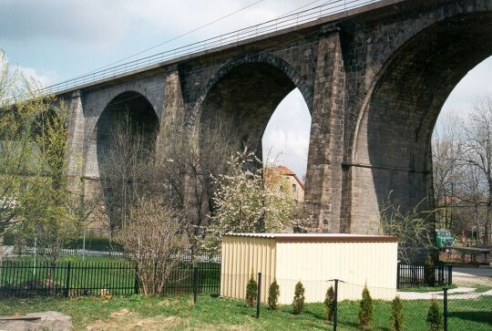 Eisenbahnbrücke in Demitz-Thumitz