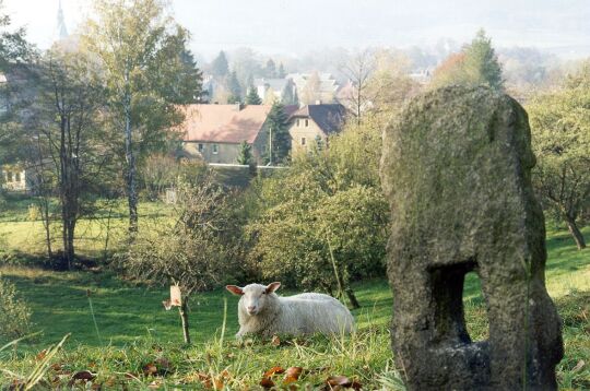 Blick auf Großpostwitz