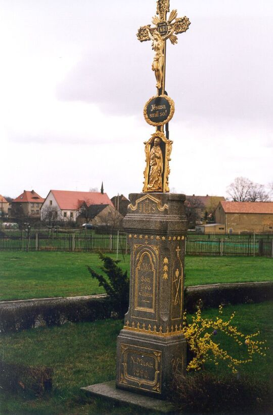 Ortsansicht in Doberschütz/Dobrošicy