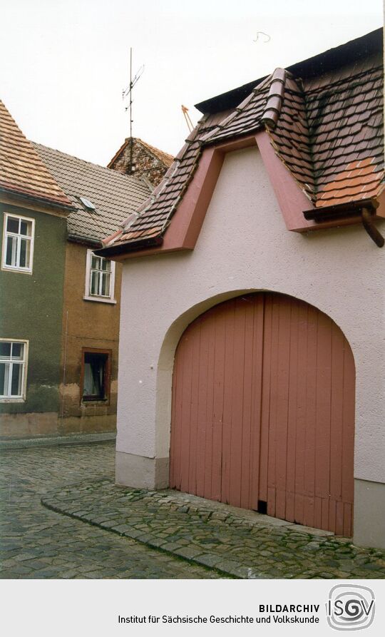 Hofeinfahrt in Bischofswerda