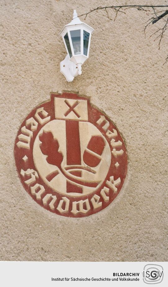 Inschrift in Weißenberg