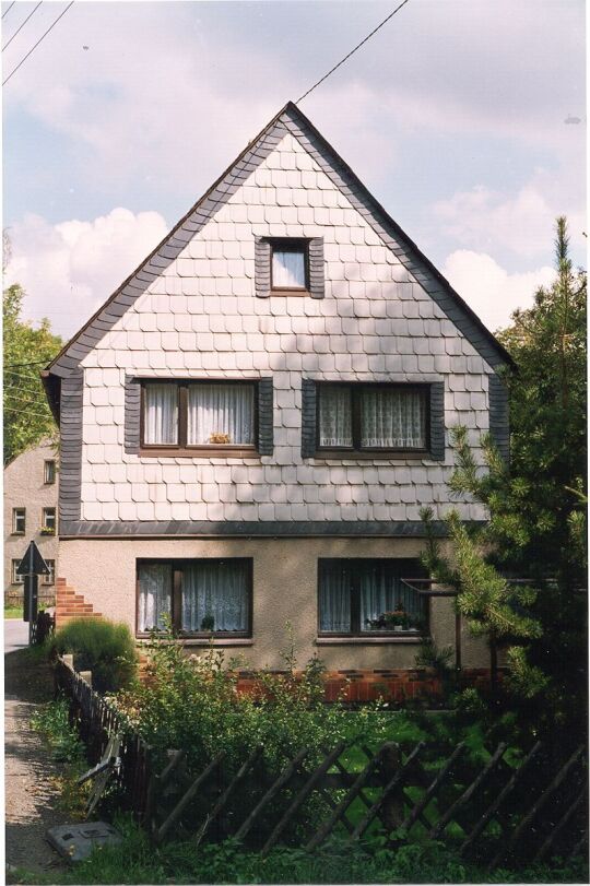 Wohnhausgiebel in Walthersdorf