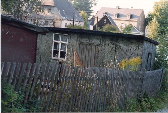 Holzschuppen in Mildenau