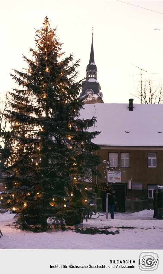 Marktplatz in Elstra