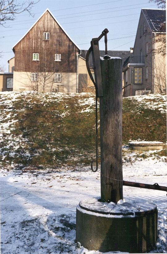 Holzwasserpumpe in Seeligstadt