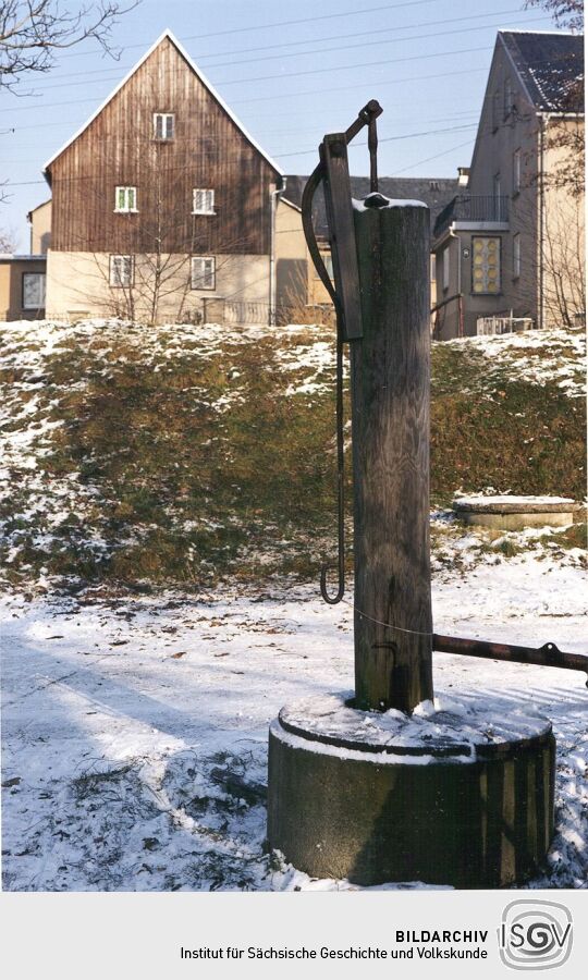 Holzwasserpumpe in Seeligstadt