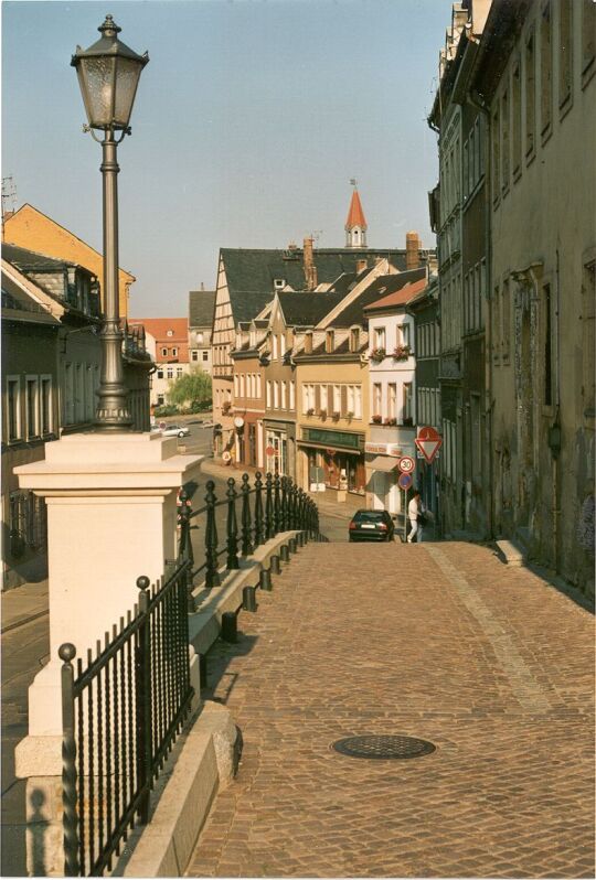 Fußgängerzone Dresdner Straße in Hohenstein-Ernstthal