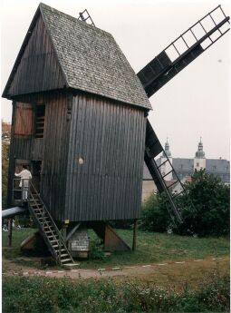 Bild: Bockwindmühle im Agrar-Museum in Blankenhain