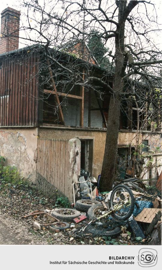 Wilder Müllplatz in Werdau