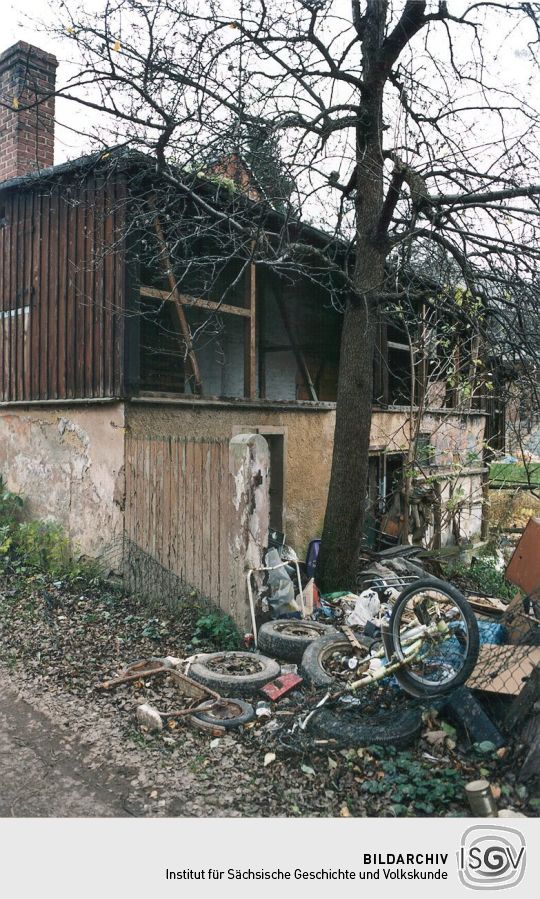 Wilder Müllplatz in Werdau